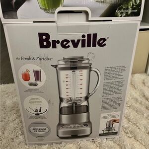 Breville Fresh and Furious blender. Brand New in Box, never opened. Color Black